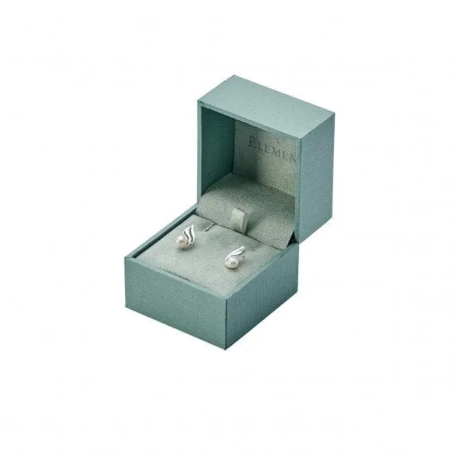 9ct May Created Emerald 4mm Stud Earrings GE2330