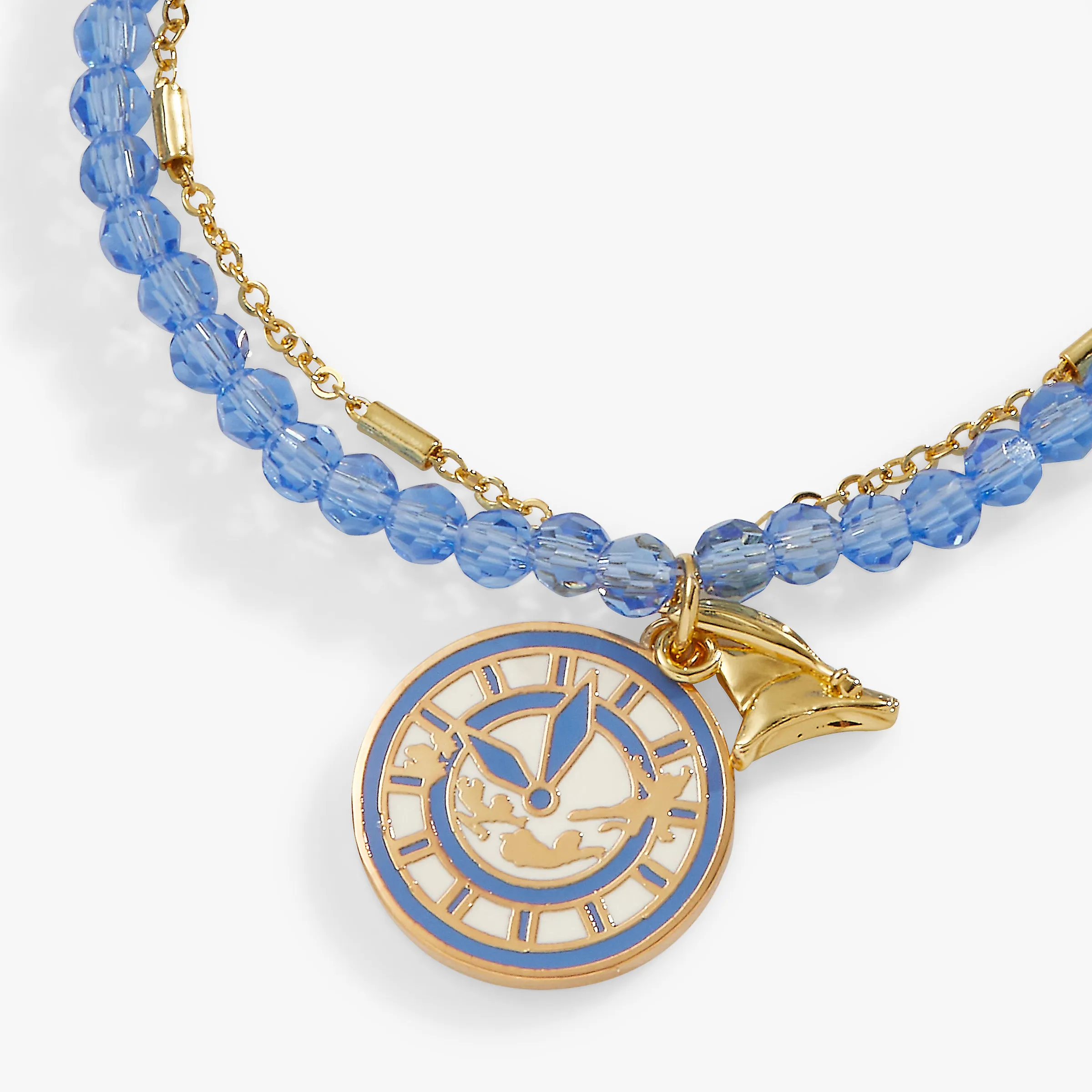 Disney® Peter Pan Dual Chain Charm Bracelet