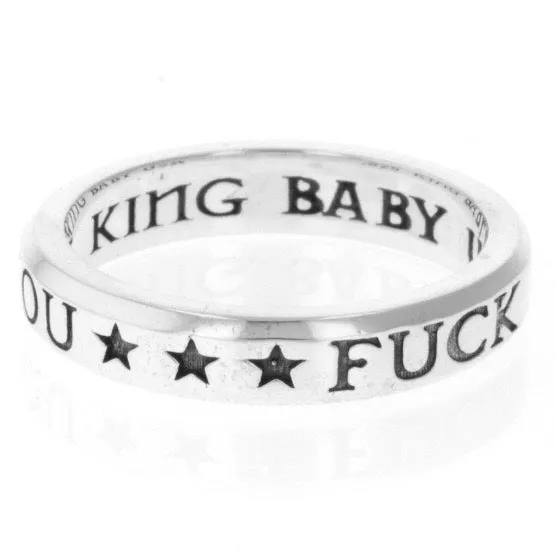 Fuck You Stackable Ring