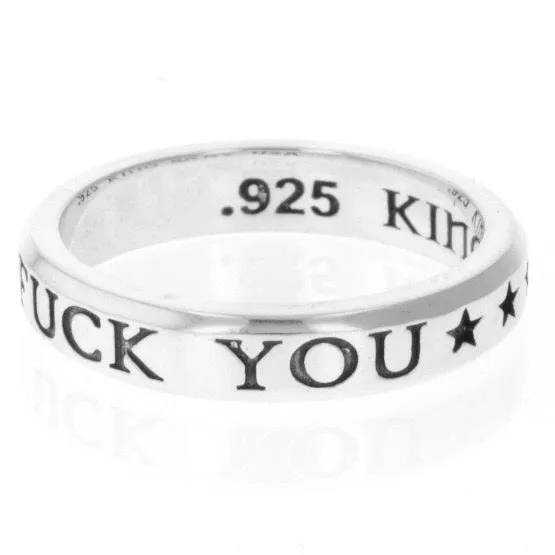 Fuck You Stackable Ring