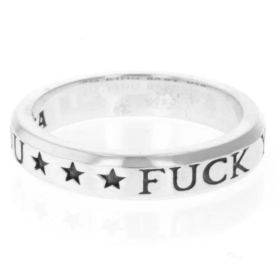 Fuck You Stackable Ring