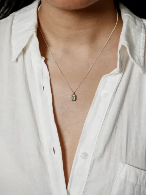Penelope Necklace in Peridot and Sterling Silver