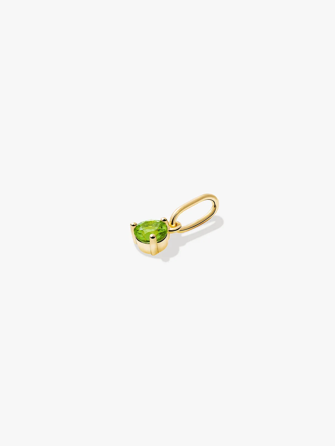 Peridot Necklace Charm