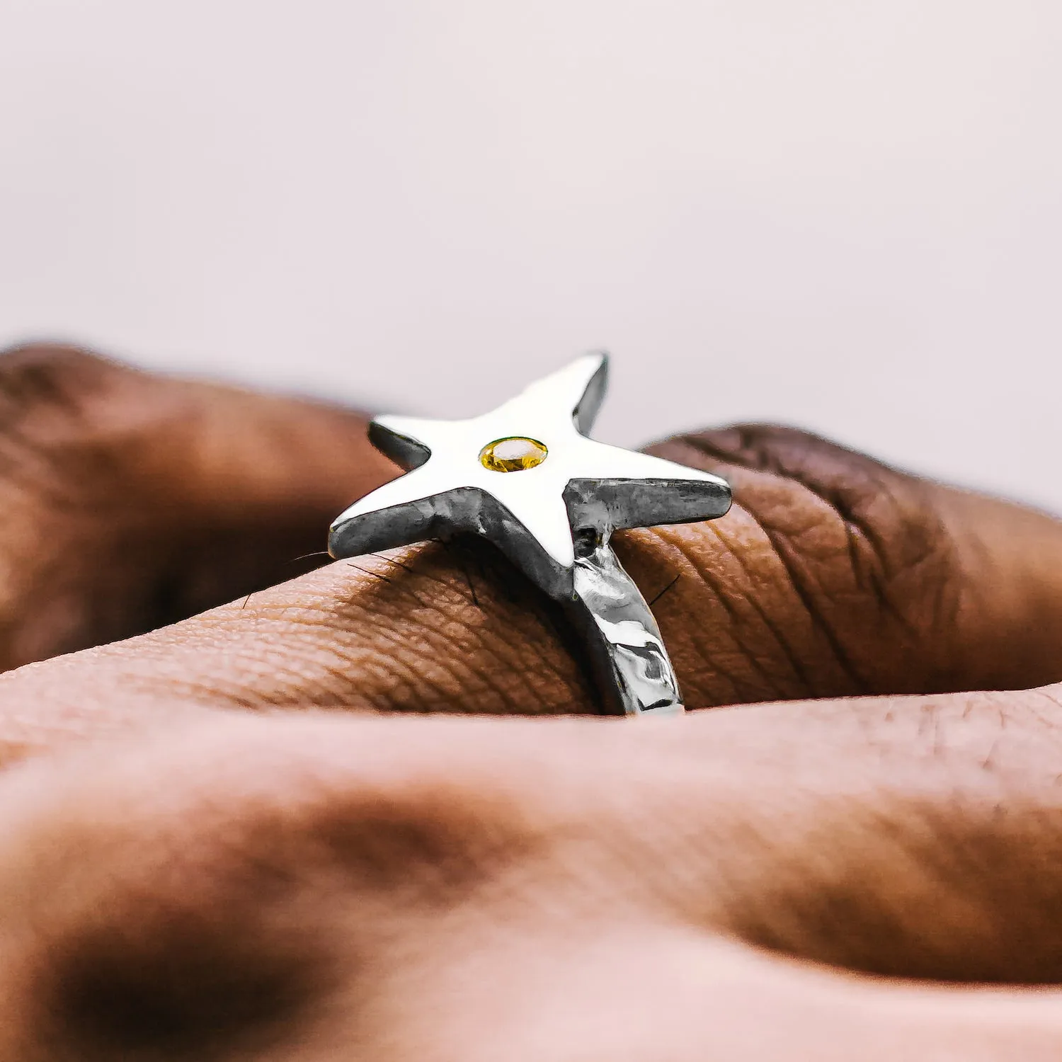 Star Gemstone Ring