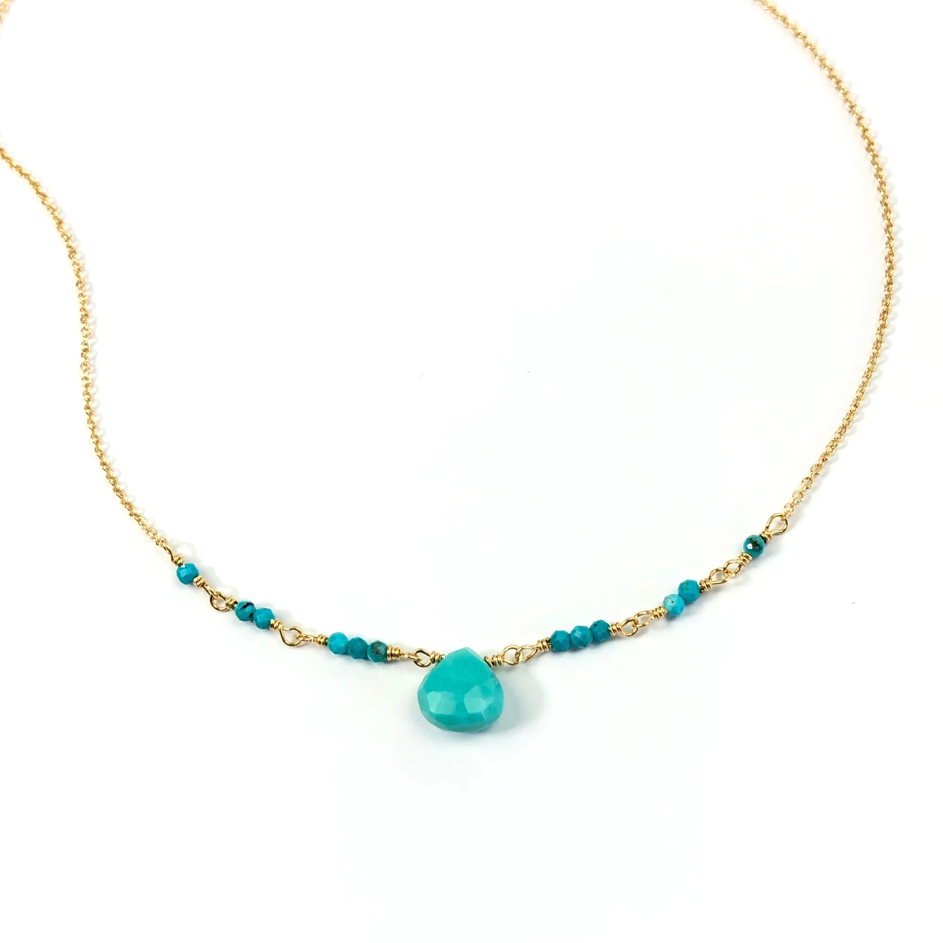Turquoise New Band Necklace