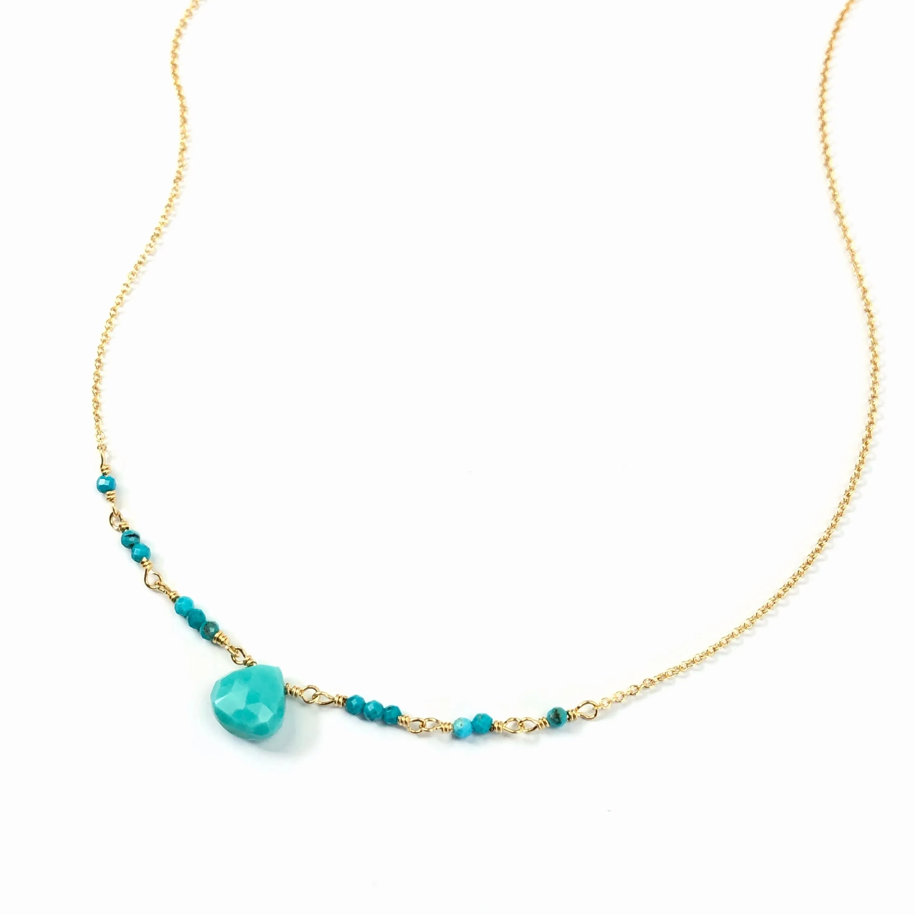 Turquoise New Band Necklace